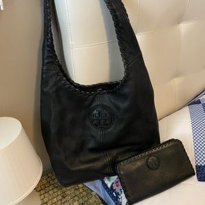 Tory Burch Shoulder bad with matching wallet